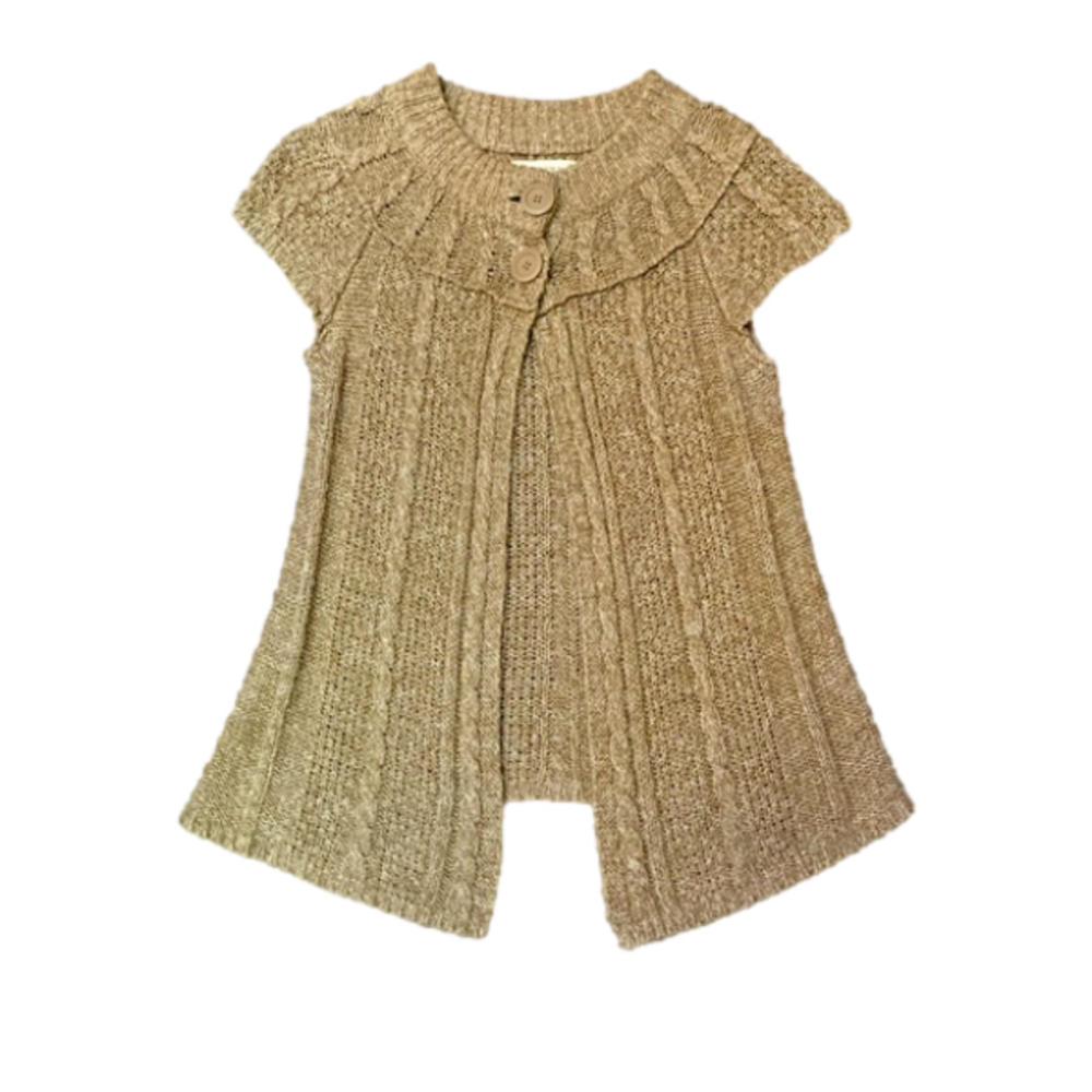 Medium light brown overshirt/sweater by SONOMA
